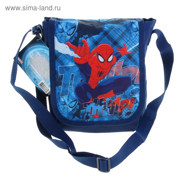 Сумочка детская для мальчика Disney Spiderman 22*17*8 см на лямке - Фото 1