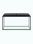 Аквариум «Прямоугольный» с крышкой, 150 л, 93×35×45/51 см, чёрный - Фото 2