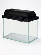 Аквариум «Прямоугольный» с крышкой, 10 л, 32×15×21/26 см, чёрный - Фото 1