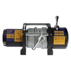 Лебедка электрическая ТУНДРА, 12V, 6000 lb (2.7 т), 3 л.с., до 8.5 м/мин, 7.2 мм × 24 м - Фото 3