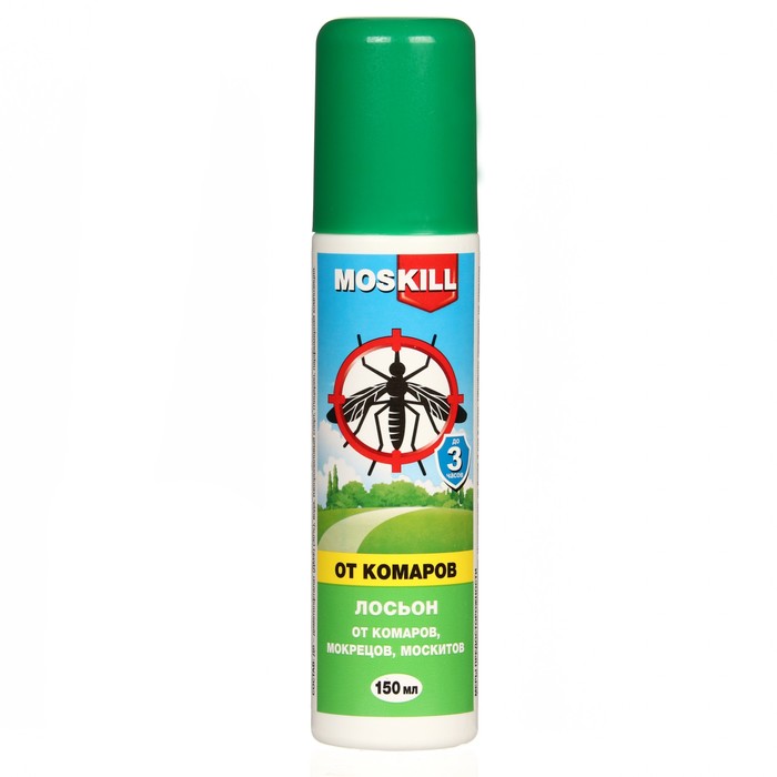 Лосьон защитный от комаров "Москилл", 150 мл - Фото 1
