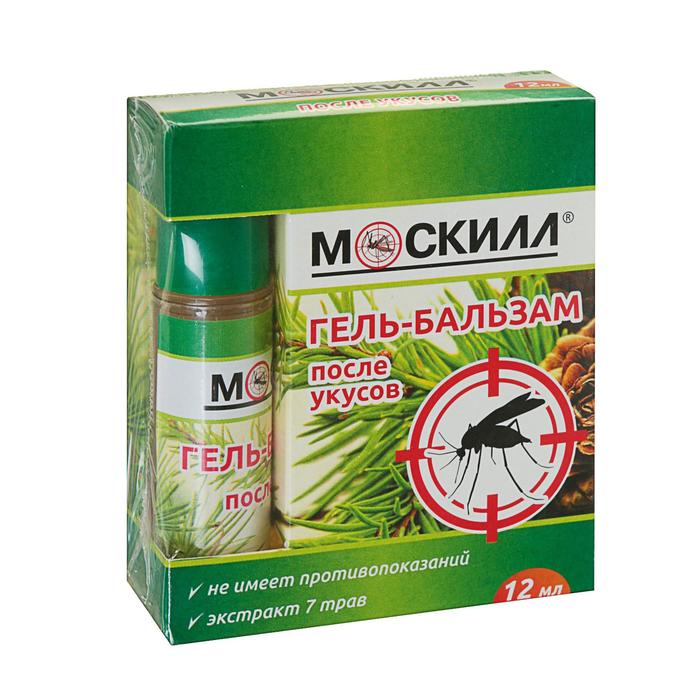 Гель-Бальзам после укусов комаров "Москилл Roll-on", 12 мл - Фото 1