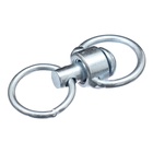 Вертлюг с кольцом, малый,(дл. 6 см, ширина-3 см, дл. кольца 3.7 см, толщина проволоки 0.3 см) - Фото 2