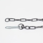 Цепь для привязи собак, 3 м, калибр 6×42 мм, черная - Фото 6