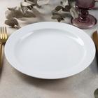 Тарелка Башкирский фарфор «Бельё», d=24 см, белая - Фото 2