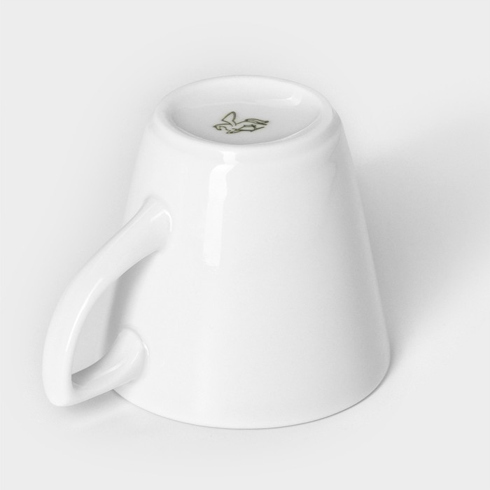 Чашка кофейная фарфоровая «Мокко», 75 мл - фото 1905343535