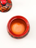 Набор для специй на подставке «Земляничка», 15×15×6 см, дерево, хохлома - Фото 6