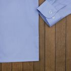 Сорочка для мальчика, рост 110-116 см (29), цвет голубой 181 - Фото 6