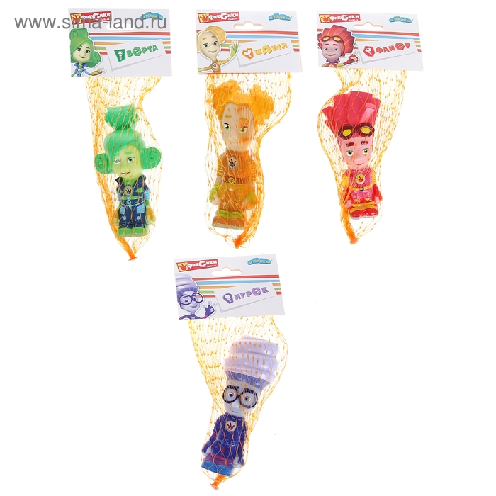 Резинова игрушка "Фиксики" МИКС - Фото 1