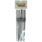 Противозакручиватель прямой, 20 см, цвет черный, 10 шт. - фото 20605308