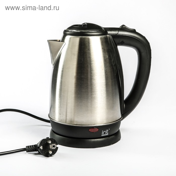 Чайник электрический Irit IR-1331, 1.8 л, 1500 Вт, серебристый - Фото 1