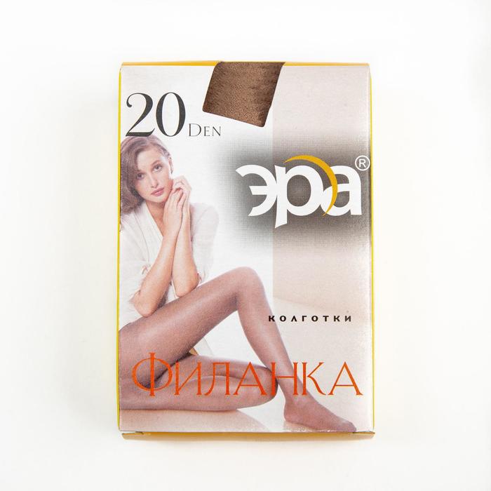 Колготки женские капроновые, Филанка 20 ден, цвет телесный, размер 6 - Фото 1