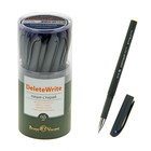 Ручка гелевая со стираемыми чернилами DeleteWrite, 0.5 мм, синие чернила, матовый корпус Silk Touch - Фото 1