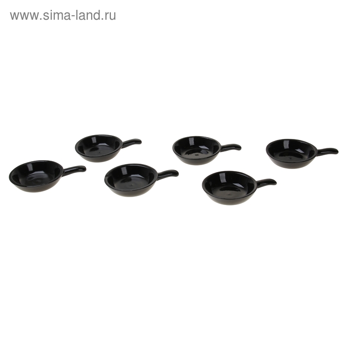 Набор жаровен-сковородок 6 шт. 0.1 л - Фото 1
