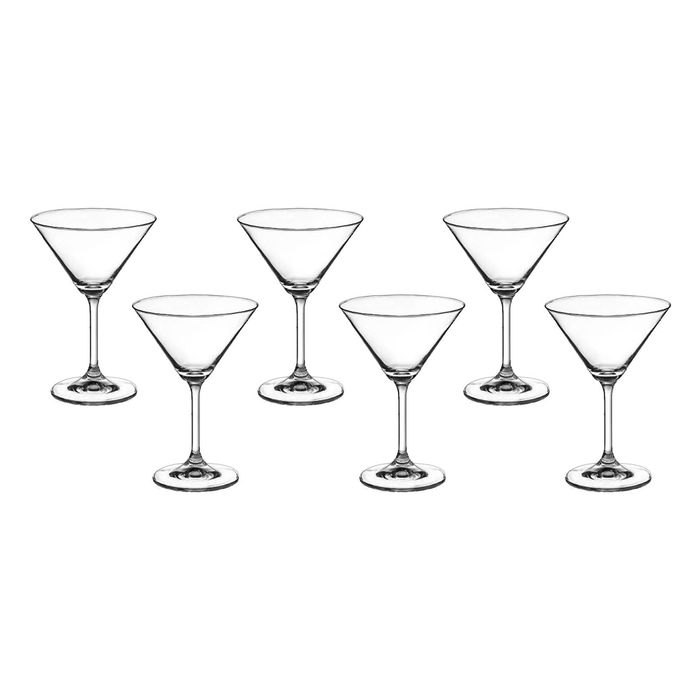 Набор бокалов для мартини «Лара», 6 шт., 210 мл - фото 1908250226
