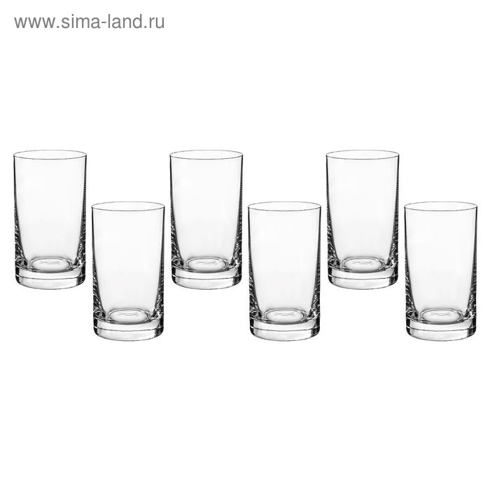 Набор стаканов для воды 230 мл "Барлайн", 6 шт - Фото 1