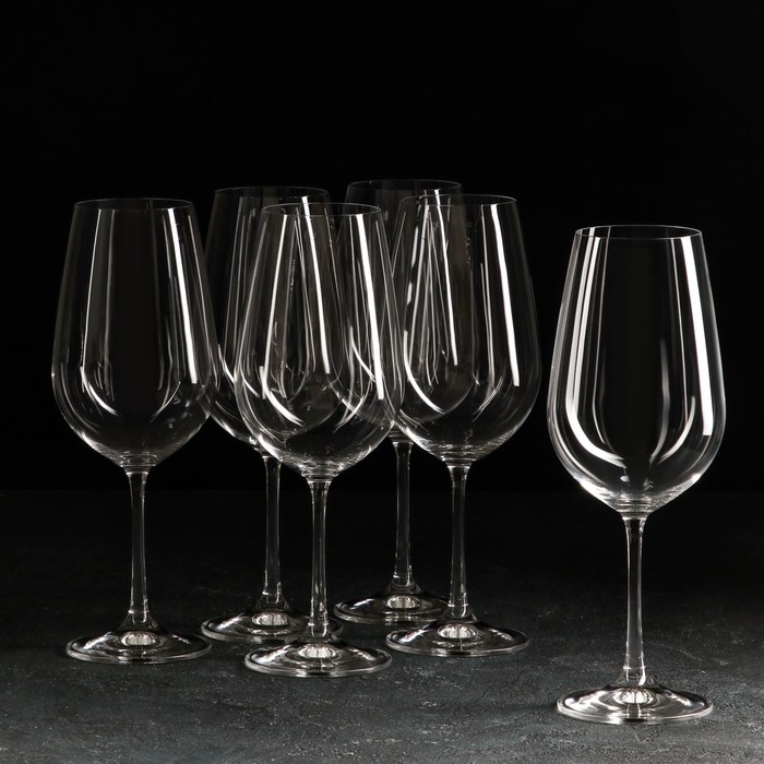 Набор бокалов для вина «Виола», 550 мл, 6 шт - Фото 1