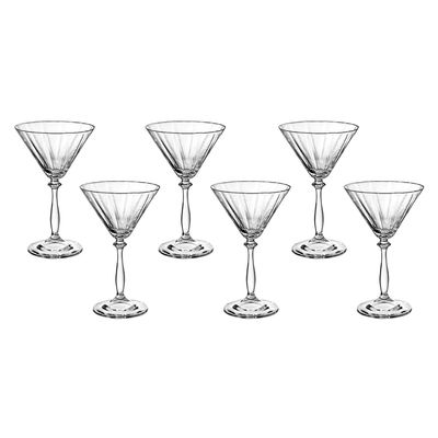 Набор бокалов для мартини «Анжела», 285 мл, 6 шт