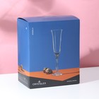 Набор бокалов для шампанского Bohemia Crystal «Анжела», 190 мл, 6 шт - фото 4547414