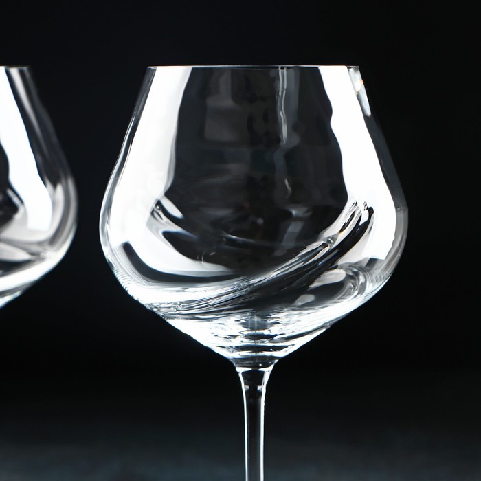 Набор бокалов для вина «Турбуленция», 570 мл, 2 шт - фото 1908250267