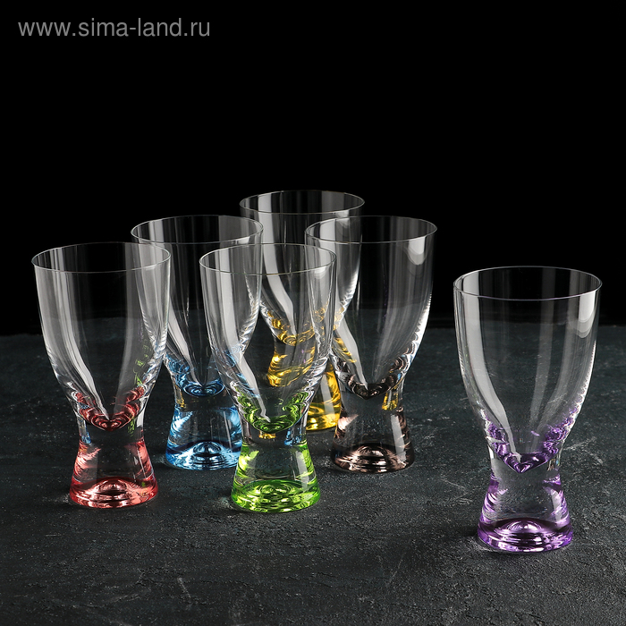 Набор стаканов для воды «Самба», 320 мл, 6 шт - Фото 1