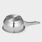 Ковш Катунь «Гретта», 1.6 л, d=16 см, капсульное дно, индукция, нержавеющая сталь - Фото 4