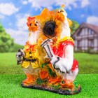 Садовая фигура "Два гуся" 35х22х49см - Фото 4