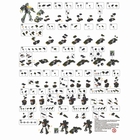 Конструктор Робот-трансформер 3 в 1 «Военная техника», 95 деталей - Фото 3