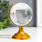 Сувенир стекло "Глобус" d=6 см - Фото 3