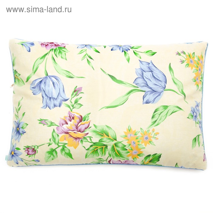 Подушка "Греческая" БИО М1, размер 40х60 см, лузга гречихи, тик, цвет микс - Фото 1