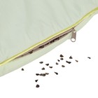 Подушка "Греческая" с волокном бамбука, размер 50х70 см, лузга гречихи, тик - Фото 3