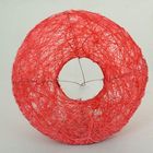 Каркас для букета, 30см, лён, красный - Фото 2