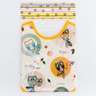 Нагрудник для кормления «Совы» непромокаемый на завязках, МИКС - Фото 6