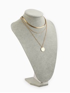 Бюст для украшений QF, 23×17×35 см, h=35 см, серый - Фото 1