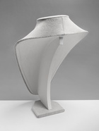 Бюст для украшений QF, 24×19×35 см, h=35 см, серый 1047677 - фото 16949395