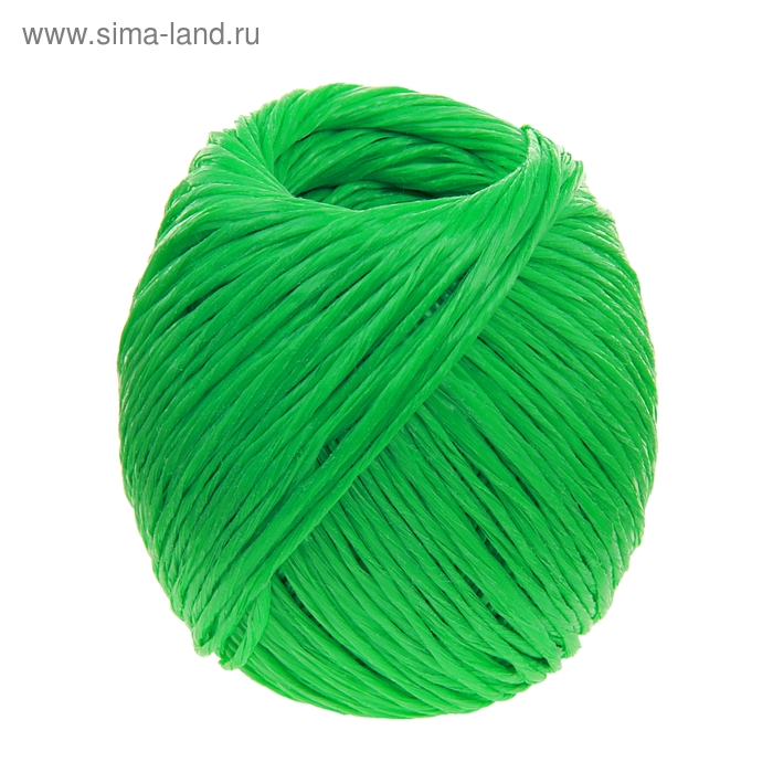 Шпагат ПП, d=1,6 мм, 110 м, цвет зелёный - Фото 1