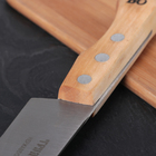 Нож кухонный универсальный «Поварская тройка», лезвие 18 см, с деревянной ручкой - Фото 3