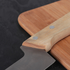 Нож кухонный «Универсал», лезвие 33 см, с деревянной ручкой - Фото 3