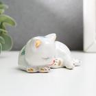 Сувенир керамика "Спящая кошечка" 3,6х8х5 см - Фото 4