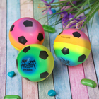 Мягкий мяч "Матч", цветной, 10 см - Фото 1