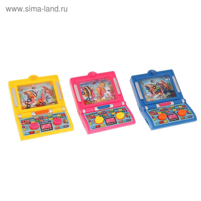 Водная игра "Ноутбук", цвета МИКС - Фото 1