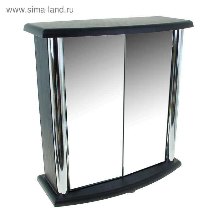 Тумба под аквариум Телевизор 65л. Пластик цвет черный - Фото 1