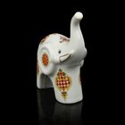Сувенир керамика "Слоненок-малыш" с узорами 9,3x7,8x4 см - Фото 2