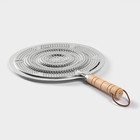 Рассекатель огня «Ретро», d=21 см, 32×21×2 см, серый - Фото 2