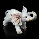 Сувенир керамика "Серый слон" 5x9,2x4,5 см - Фото 2