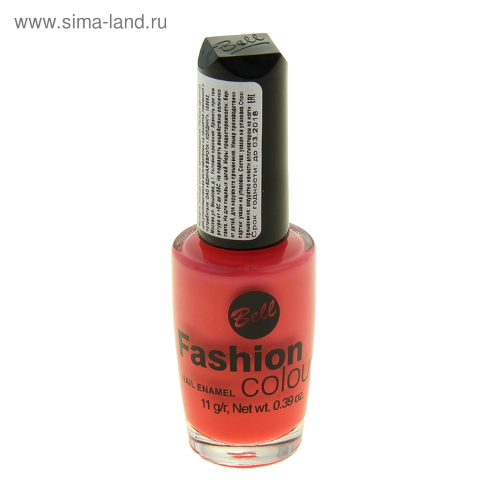 Устойчивый лак для ногтей Bell Fashion colour nail, гипоаллергенный, тон 808 - Фото 1