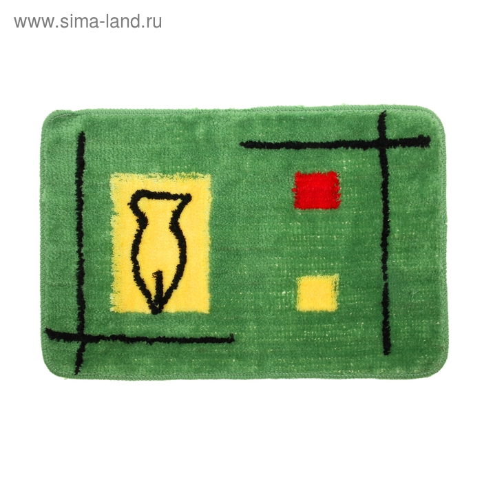 Коврик для ванны "Аквариум" 40х60 см, - Фото 1