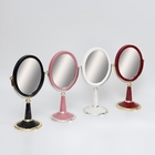 Зеркало на ножке «Овал», двустороннее, зеркальная поверхность 13,5 × 16,5 см, цвет МИКС - фото 9035079
