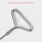 Штопор для вина Доляна «Универсал», 11 см, цвет серебристый - Фото 2