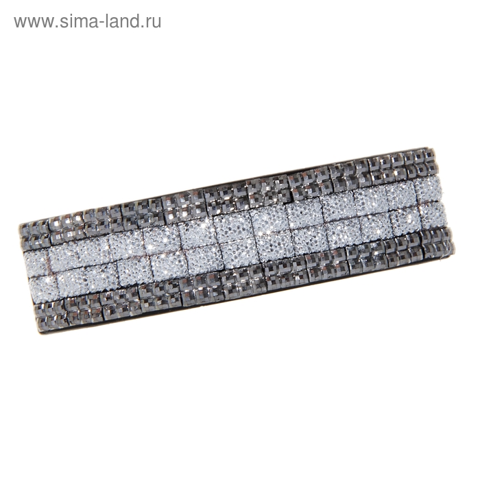 Заколка-автомат для волос "Сверкание" 10 см полосы - Фото 1